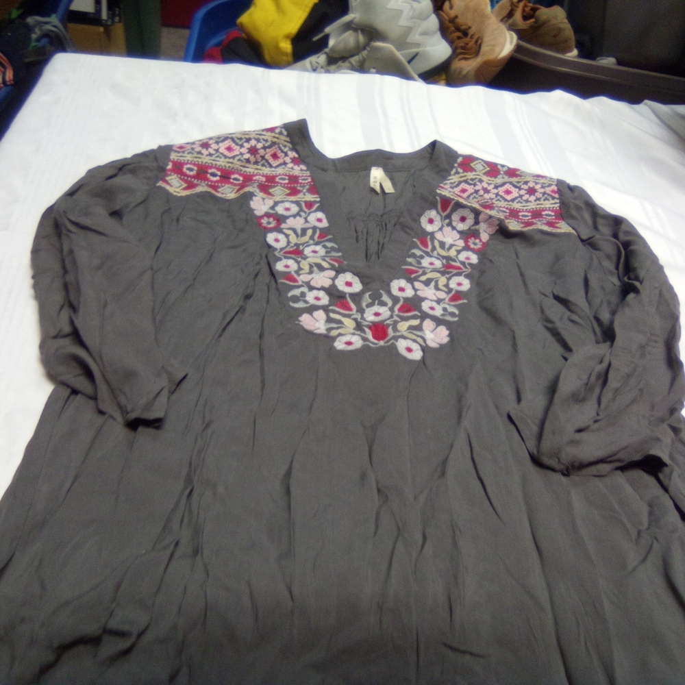 Roper blouse size small